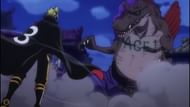Sanji vs. Page One (Image via Toei Animation)